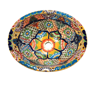 Hndvask - medium - Med farverige blomster