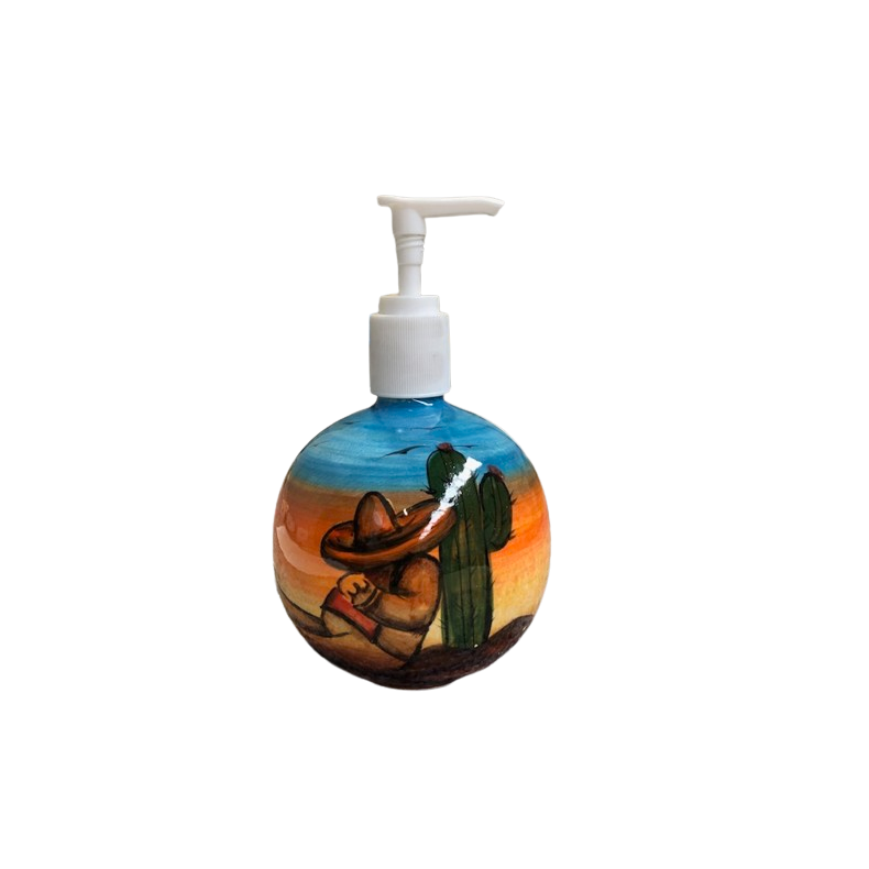 Sbedispenser - mexicansk mand, rund