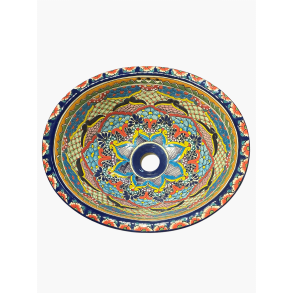 Hndvask - Blu Red Anemone Star - Medium