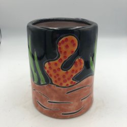 Tandbrstekrus m fisk