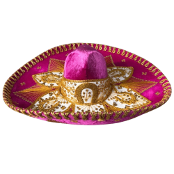 Sombrero - Pink/hvid