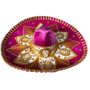 Sombrero - Pink/hvid