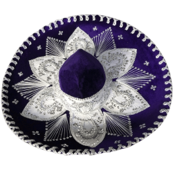 Sombrero - Mrkebl/Hvid