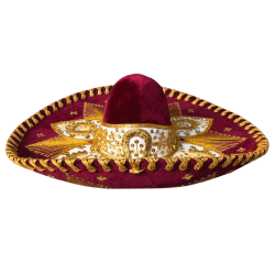 Sombrero - Bourdoux/hvid/guld