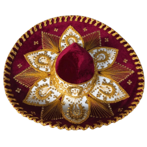 Sombrero - Bourdoux/hvid/guld