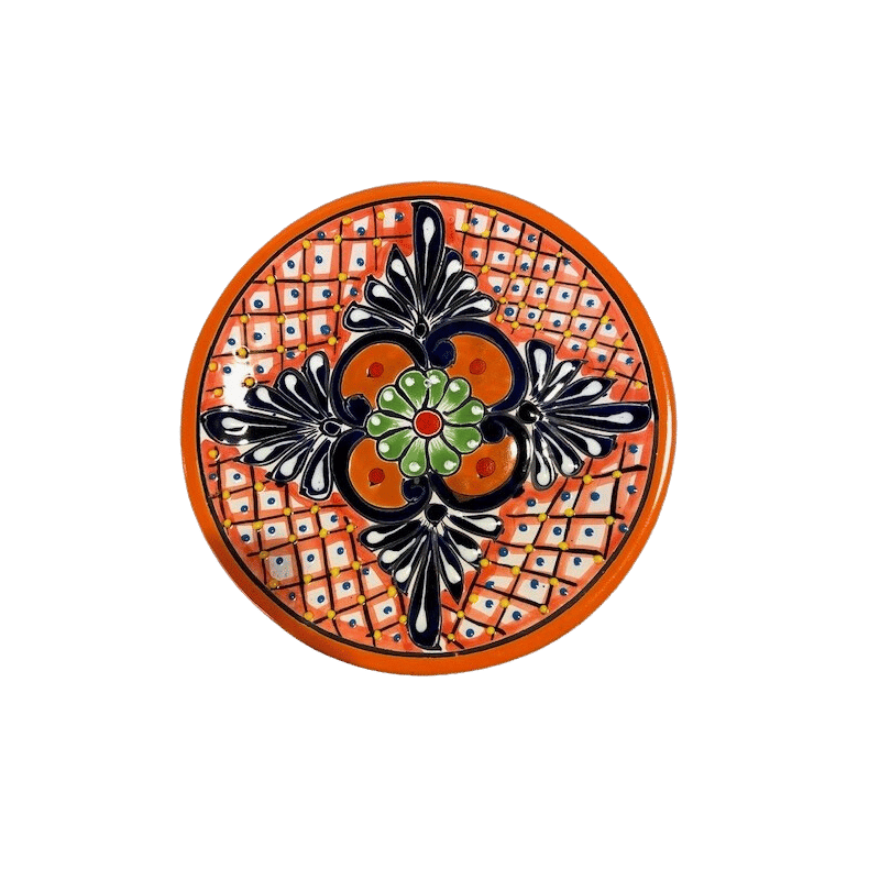 Plato trenche 26 cm - orange kant
