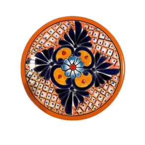 Plato trenche 26 cm - orange kant