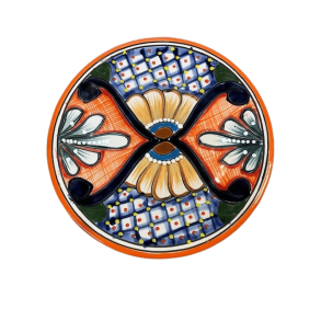 Plato trenche 26 cm - orange kant