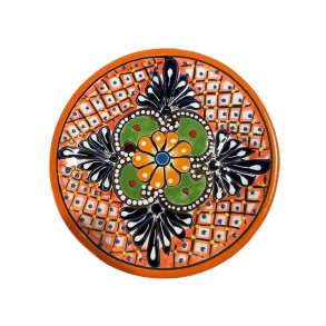 Plato trenche 26 cm - orange kant