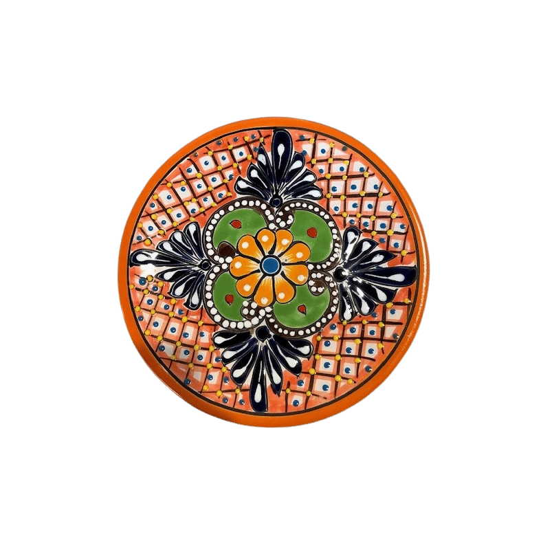 Plato trenche 26 cm - orange kant