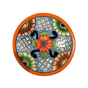 Plato trenche 26 cm - orange kant