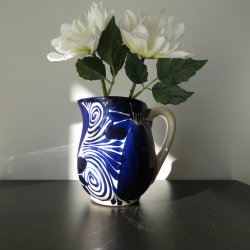 Kande  bl/hvid Talavera