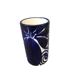 Tequilla kop, hj - bl/hvid - pris pr. stk.