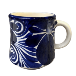 Kop m. hank - bl/hvid - pris er pr. stk.