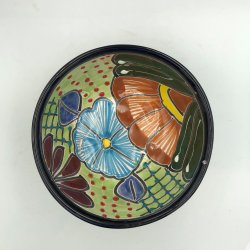 Molcajete salsa - Sort kant - 17 cm