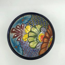 Molcajete salsa - Sort kant - 17 cm