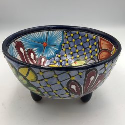 Molcajete salsa - Sort kant - 17 cm