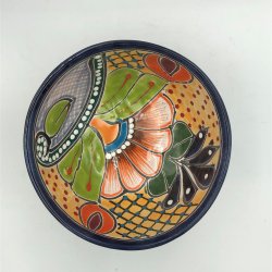 Molcajete salsa - Sort kant - 17 cm