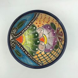 Molcajete salsa - Sort kant - 17 cm