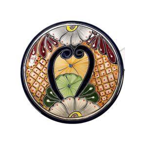 Plato trenche 26 cm - sort kant