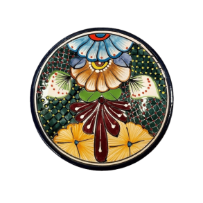 Plato trenche 26 cm - sort kant