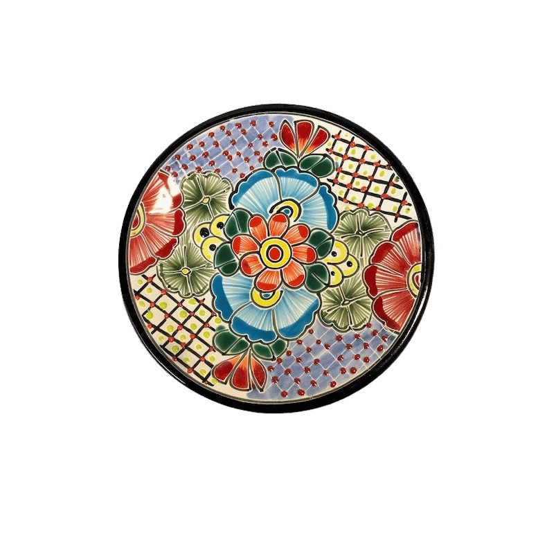 Plato trenche 26 cm - sort kant