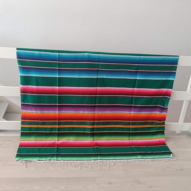 Serape  farvestrlende (grn basis: Serape Verde)