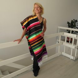 Serape  sort basis: Serape Negra