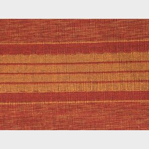 Stribet plaid � orange/r�d