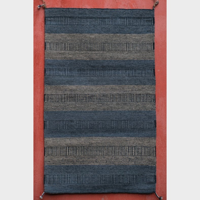 Zapotekisk m�tte 60 x 100 cm � bl�/gr�