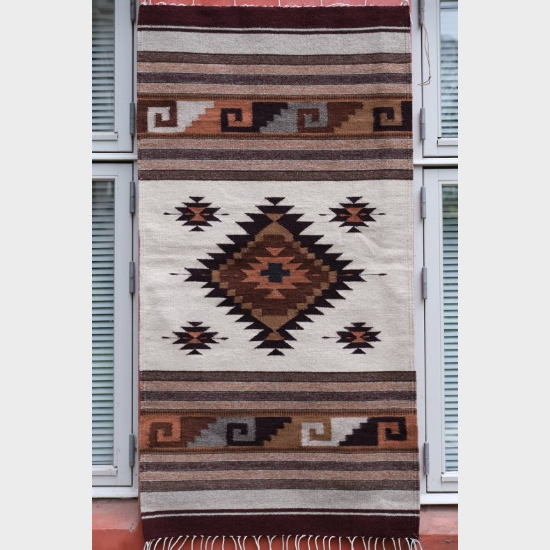 Zapotekisk uldt�ppe 80 x 150 cm